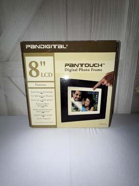 Pandigital PanTouch 8-Inch Digital Photo Frame PAN8053W02T